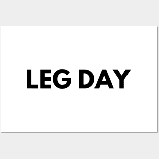 LEG DAY Posters and Art